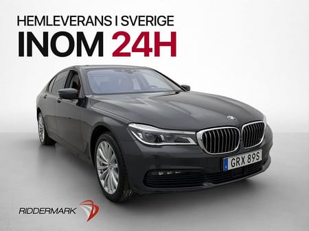 BMW 750d xDrive 400hk HeadUp 360° Harman/Kardon Pano Skinn