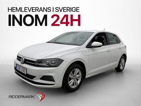 Volkswagen Polo Base 1.0 95hk P-Sensorer Bluetooth