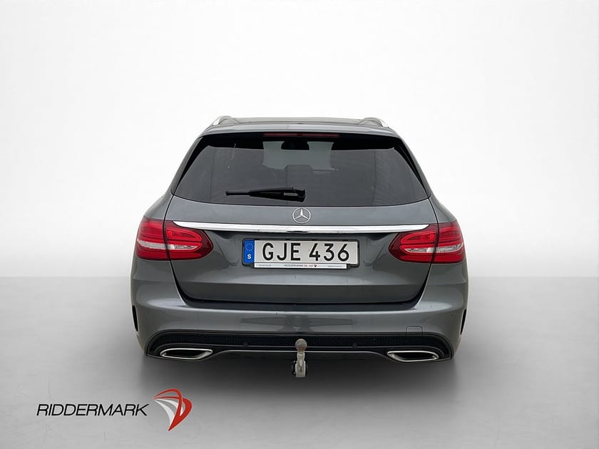 Bild 5 av Mercedes-Benz C 220 T d AMG Line Pano Burmester Drag Kamera