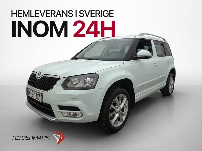 Bild 3 av Škoda Yeti Skoda 1.2 TSI Navi Isofix Kamera 0.55l/mil Nyservad