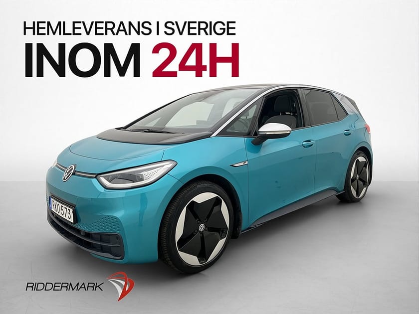 Bild 1 av Volkswagen ID.3 Pro Performance 1st Edt MAX Pano HUD Kamera
