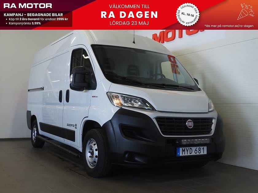 Bild 1 av Fiat Ducato Van 2.3 Multijet L2H2 3-sits Dieselvärmare Dragkrok Kamera