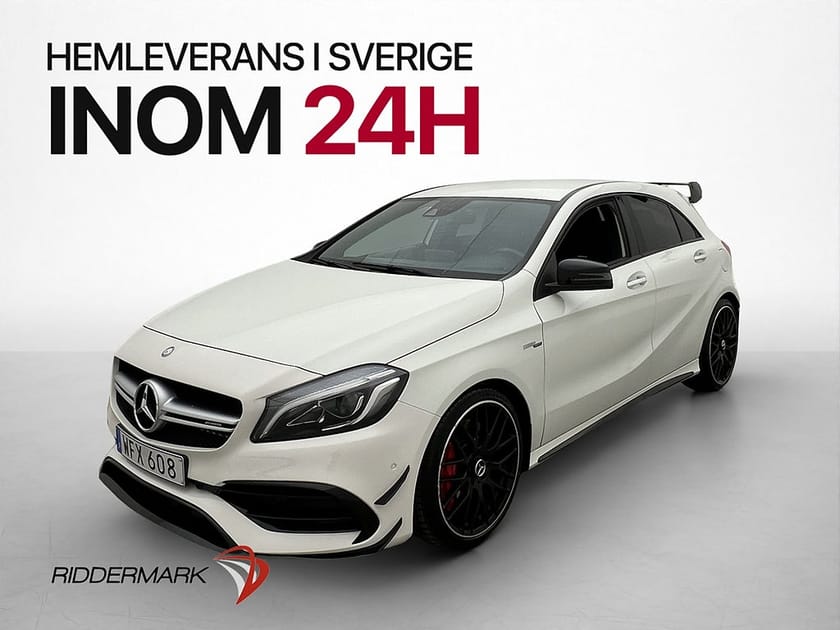 Bild 3 av Mercedes-Benz AMG A 45 4MATIC Dynamic Plus 381hk Navi SV-Såld H/K
