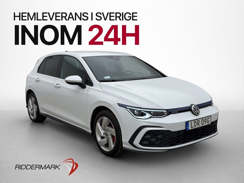 Bild 1 av Volkswagen Golf GTE 245hk Cockpit Adapt-F CarPlay 0.17l/mil