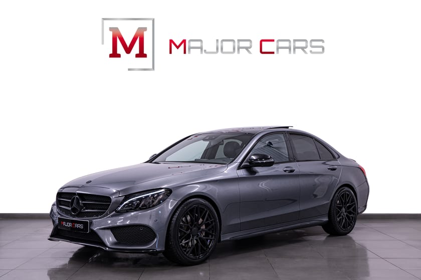 Bild 1 av Mercedes-Benz C 220 d AMG Night Panorama 360° Drag 170hk