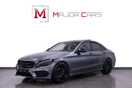 Mercedes-Benz C 220 d AMG Night Panorama 360° Drag 170hk