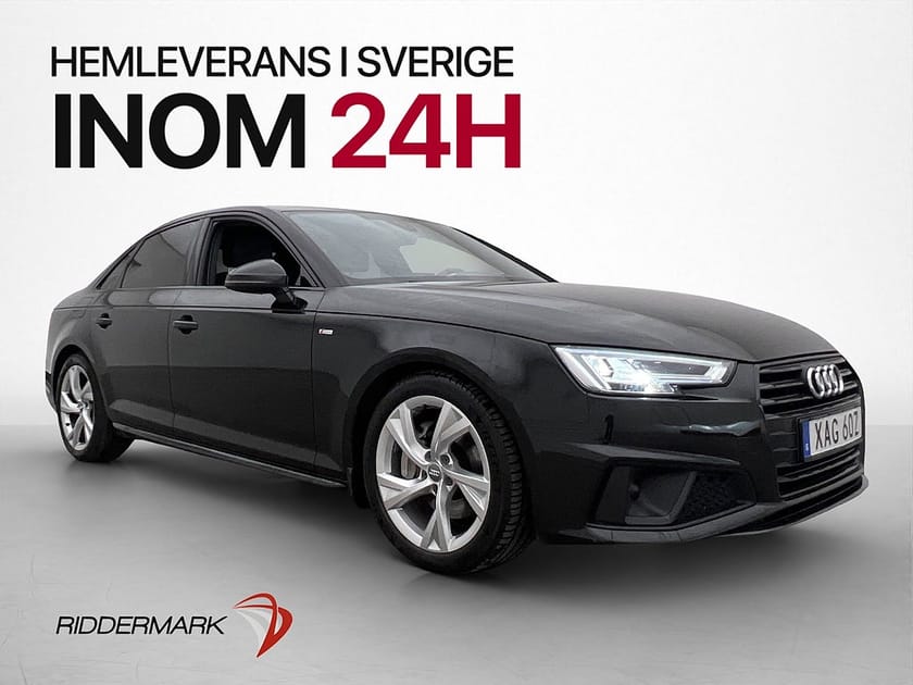 Bild 1 av Audi A4 Sedan 40 TDI 190hk S-Line Drag Värmare Sensorer