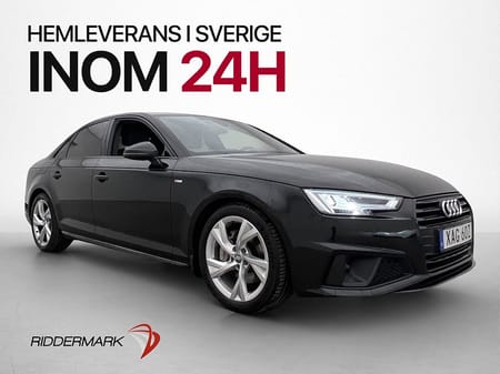Audi A4 Sedan 40 TDI 190hk S-Line Drag Värmare Sensorer
