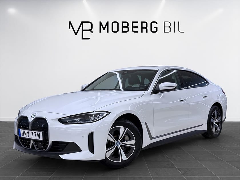 Bild 1 av BMW i4 eDrive40 Gran Coupé 340hk CarPlay 360 3D Drag Navi