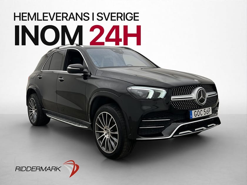 Bild 1 av Mercedes-Benz GLE 350 de 4MATIC 4M AMG Line Pano Burm Luft 360°