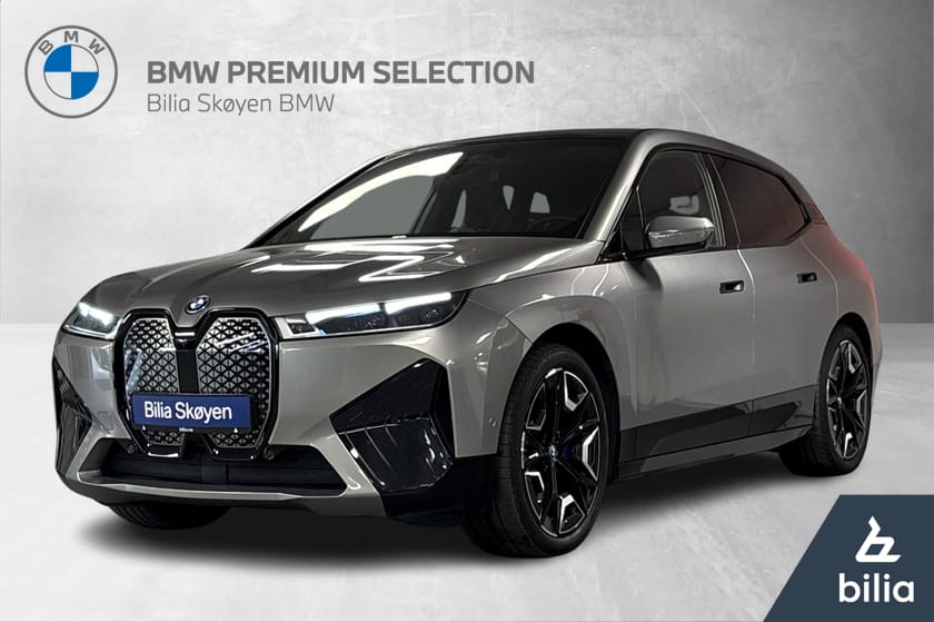 Bilde 1 av BMW iX xDrive50 Fully Charged, MultiF. Laser, Sportspakke, H/K