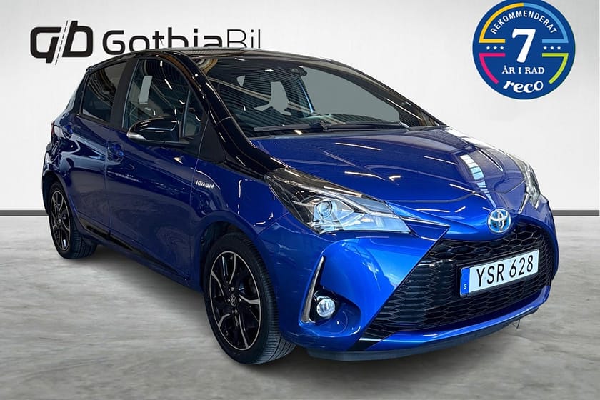Bild 3 av Toyota Yaris Hybrid e-CVT Selection Backkamera Bi-Tone Plus Keyless