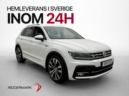 Volkswagen Tiguan 190hk 4M R-Line Pano Värmare Cockpit Drag