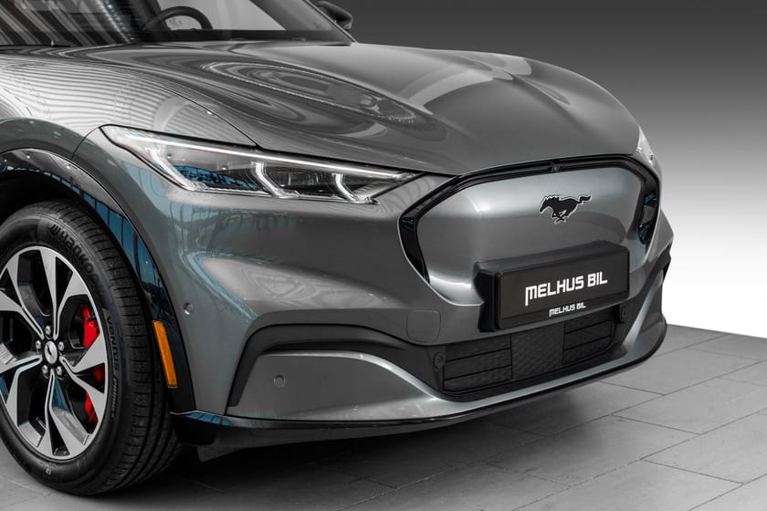Bilde 3 av Ford Mustang Mach-E Long Range AWD LR GARANTIKAMPANJE 8ÅR!•KROK•TOPPUTSTYRT•FRI FRAKT