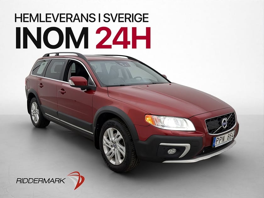 Bild 1 av Volvo XC70 D5 AWD 215hk Summum Taklucka Värm Drag Skinn Navi