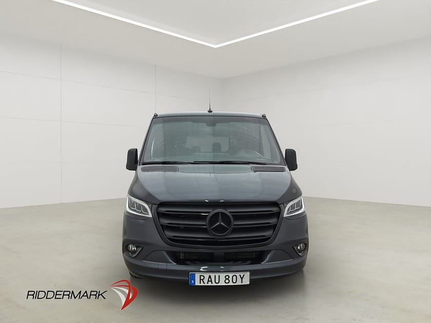Bild 5 av Mercedes-Benz Sprinter 319 CDI Chassi Crew Cab Dubbelhytt FLAK Drag 6-Sits Moms