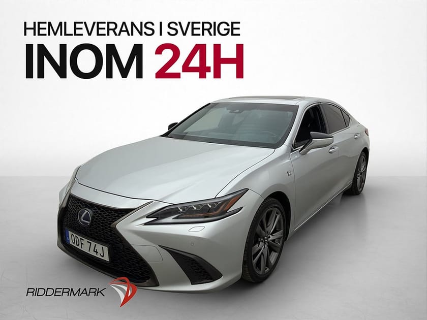Bild 3 av Lexus ES 300h F Sport M&K-Värmare Taklucka Kamera Skinn Navi