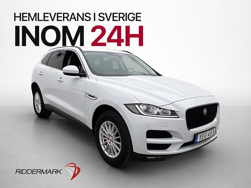 Bild 1 av Jaguar F-Pace 20d AWD Cockpit Meridian Skinn B-Kam Rattvärme