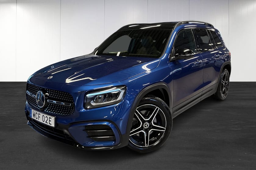 Bild 1 av Mercedes-Benz GLB 200 7G-DCT | AMG | 7-Sits | Pano | Nightpaket | Drag | 360 | Minnespaket