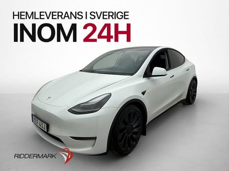 Tesla Model Y Performance AWD Autopilot Pano En-Brukare MOMS