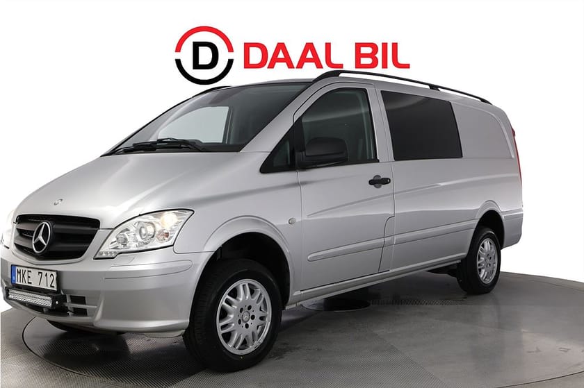 Bild 1 av Mercedes-Benz Vito 116 CDI 4MATIC 3.0t 4M TOUCHSHIFT 163HK COMFORTLINE DRAG B-KAM