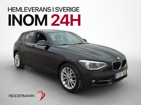 BMW 120d 120 Manuell 184hk Sport line P-Sensorer Keyless