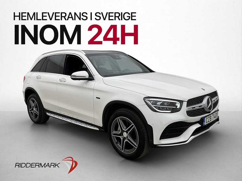 Bild 1 av Mercedes-Benz GLC 300 de 4MATIC AMG Line Pano 360° Dragkrok Skinn Navi