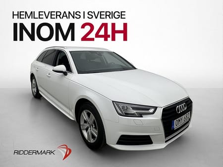 Audi A4 Avant 2.0 TDI 150hk Proline Dragkrok Sensorer Farthållare