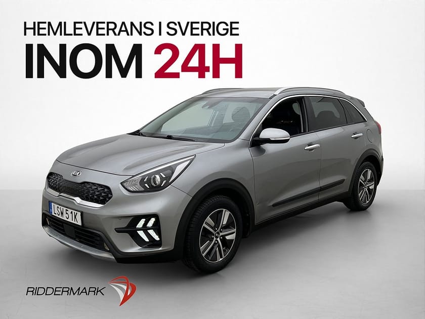 Bild 1 av Kia Niro Hybrid 141hk Advance Plus Kamera CarPlay Halvskinn