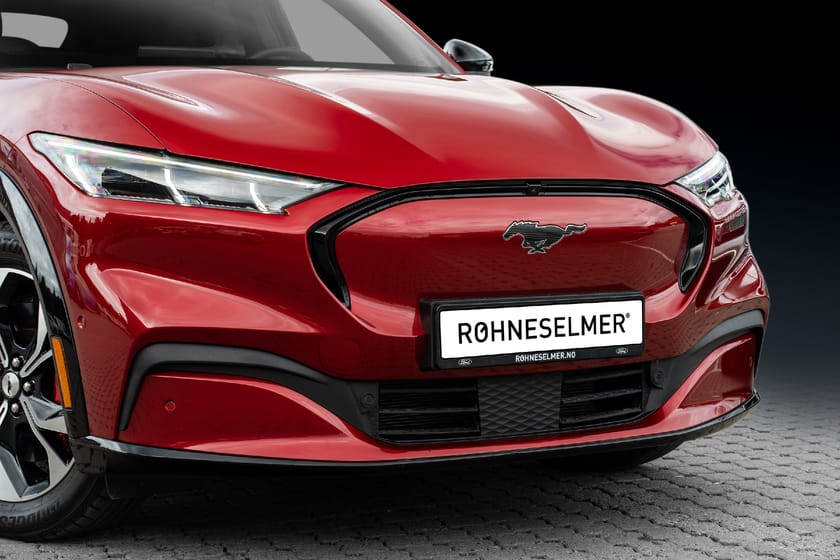 Bilde 2 av Ford Mustang Mach-E Long Range AWD LR|AWD|Tekno|B&O|360|Krok|Skinn|Innbytte|Se km!