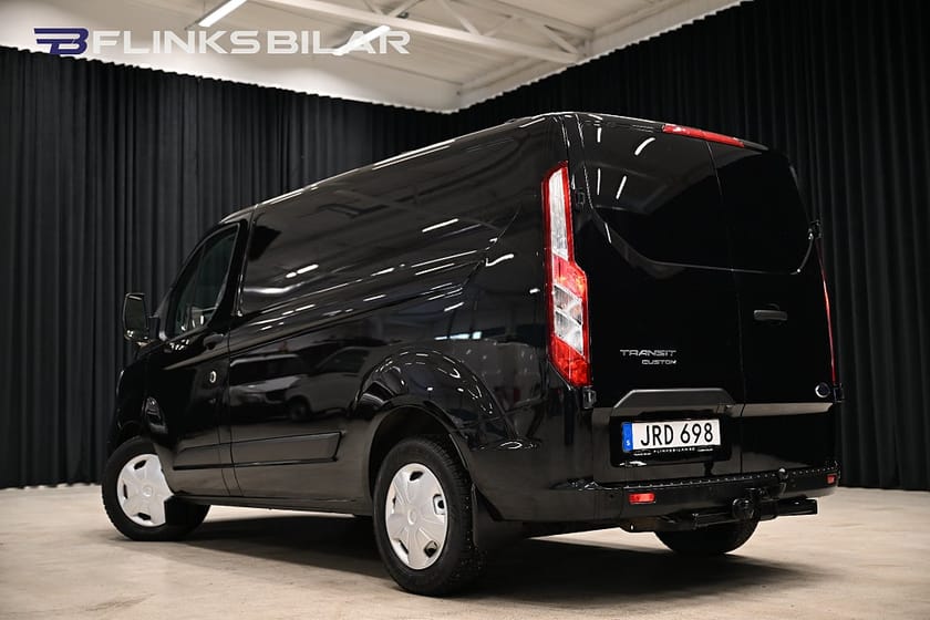 Bild 4 av Ford Transit Custom 280 130HK Automat|Inredd|Drag|Värmare|Lågmil|Leasbar