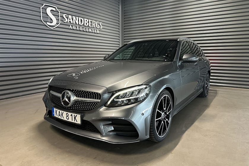 Bild 1 av Mercedes-Benz C 220 T d 9G-Tronic AMG Backkamera Panorama Navi Drag Eu6
