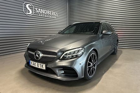 Mercedes-Benz C 220 T d 9G-Tronic AMG Backkamera Panorama Navi Drag Eu6