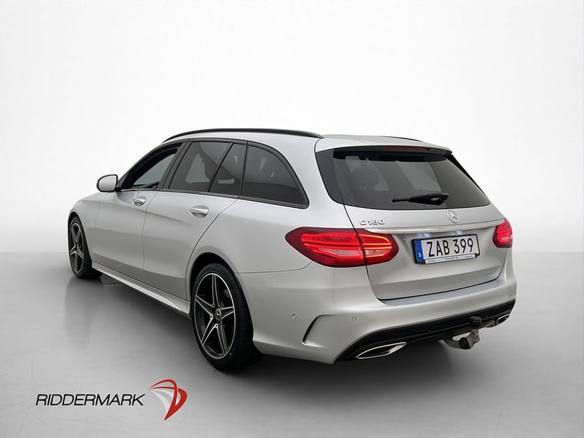 Bild 5 av Mercedes-Benz C 180 T 156hk AMG Pano Skinn P-Sensorer Drag