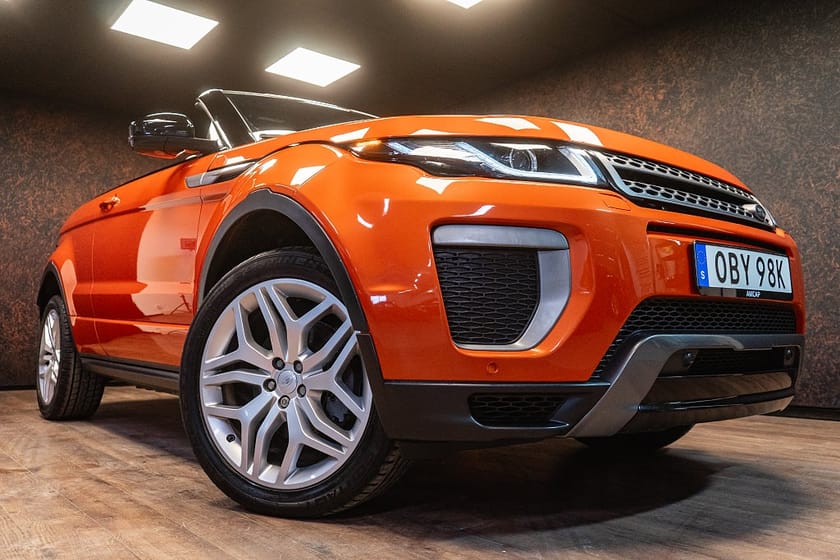 Bild 3 av Land Rover Range Rover Evoque Cabriolet TD4 AWD | Dynamic | 20" | 1618 kr/mån