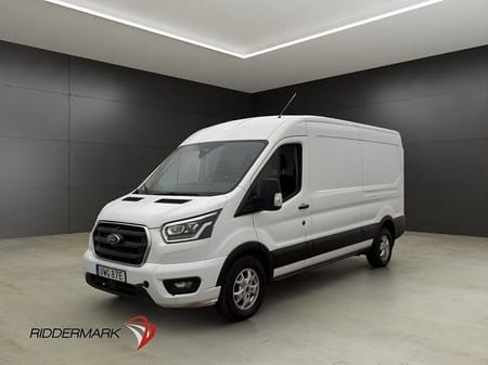 Ford Transit 350 L3H2 Limited Ny-Kamrem Värmare Drag Kamera Moms