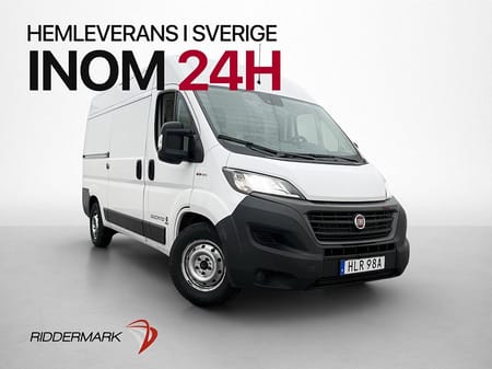 Fiat Ducato Van L2H2 Ny-Kamrem Värm Drag Kamera V-Inredd MOMS
