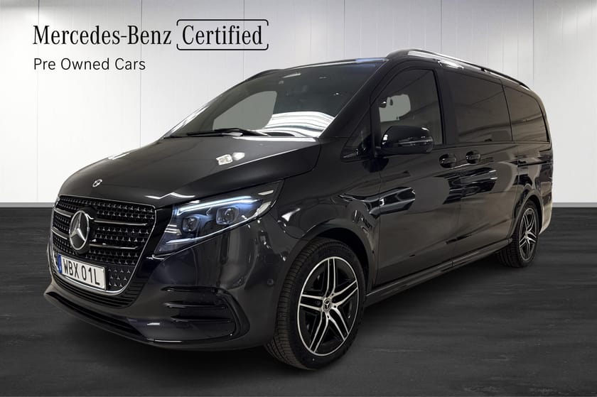 Bild 1 av Mercedes-Benz V 300d 4MATIC 3.2t V300 Lång EXCLUSIVE/AMG/Airmatic/Värmare/Drag/ SE Spec