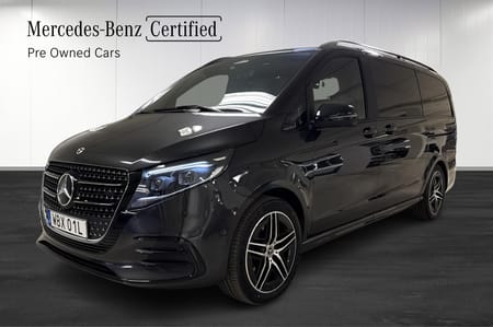 Mercedes-Benz V 300d 4MATIC 3.2t V300 Lång EXCLUSIVE/AMG/Airmatic/Värmare/Drag/ SE Spec