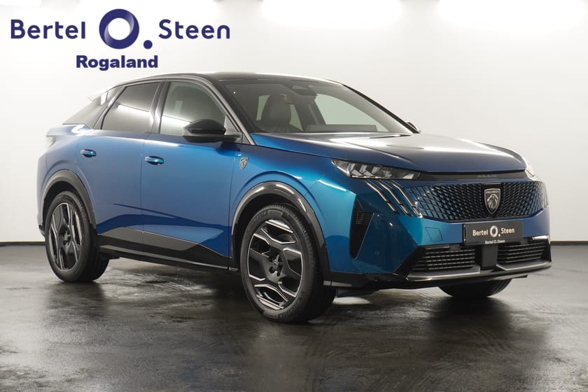 Bilde 1 av Peugeot E-3008 GT 210hk 2WD Skinn, Adaptive Cruise
