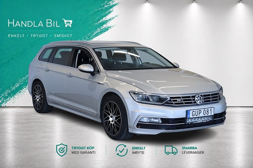 Bild 2 av Volkswagen Passat Sportscombi 2.0 TDI DPF SCR BMT 4Motion DSG Sekventiell, 190hk, 2017