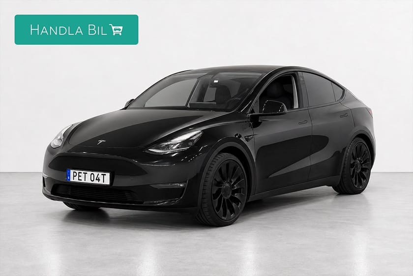 Bild 1 av Tesla Model Y Performance Drag Pano Skinn Rattv P-värm Navi 534hk
