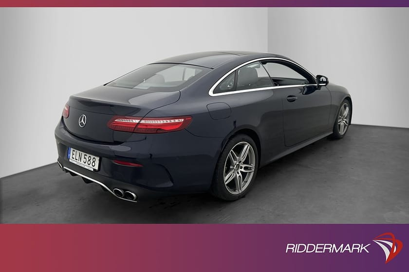 Bild 5 av Mercedes-Benz E 300 Coupé 245hk AMG Panorama Kamera Värmare