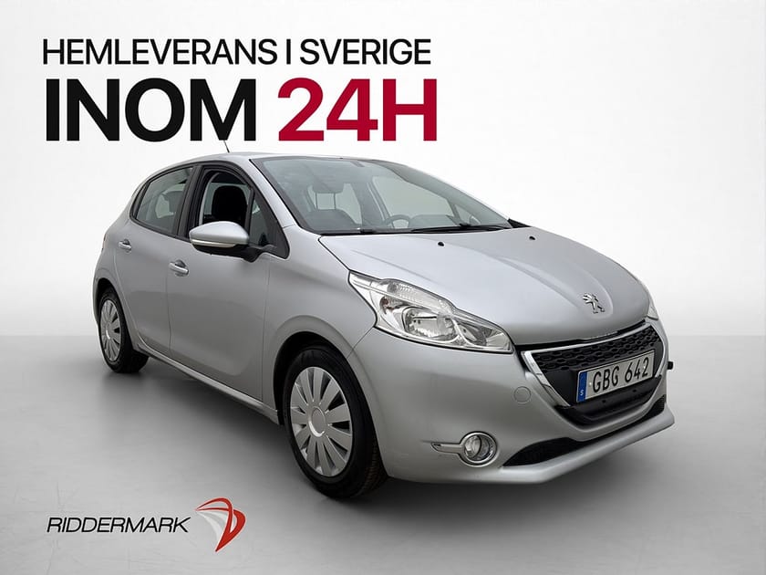 Bild 1 av Peugeot 208 5-dörrar 1.2 EGS 82hk Farthållare Bluetooth