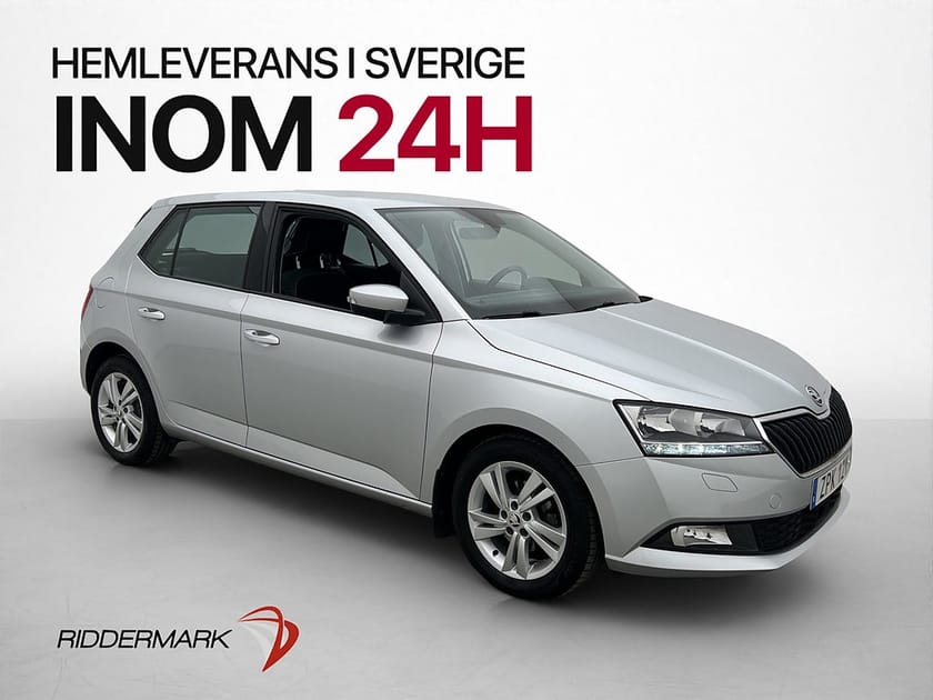 Bild 3 av Škoda Fabia Skoda 1.0 TSI 95hk 2 Brukare CarPlay Farthållare