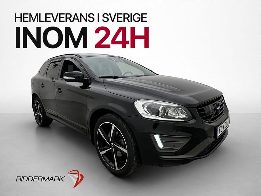 Bild 1 av Volvo XC60 D4 AWD R-Design Pano Kamera Drag Navi BLIS Värm