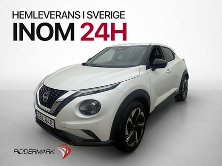 Nissan Juke 1.0 DIG-T Moms 360° Navi Skinn Leasbar Nyservad