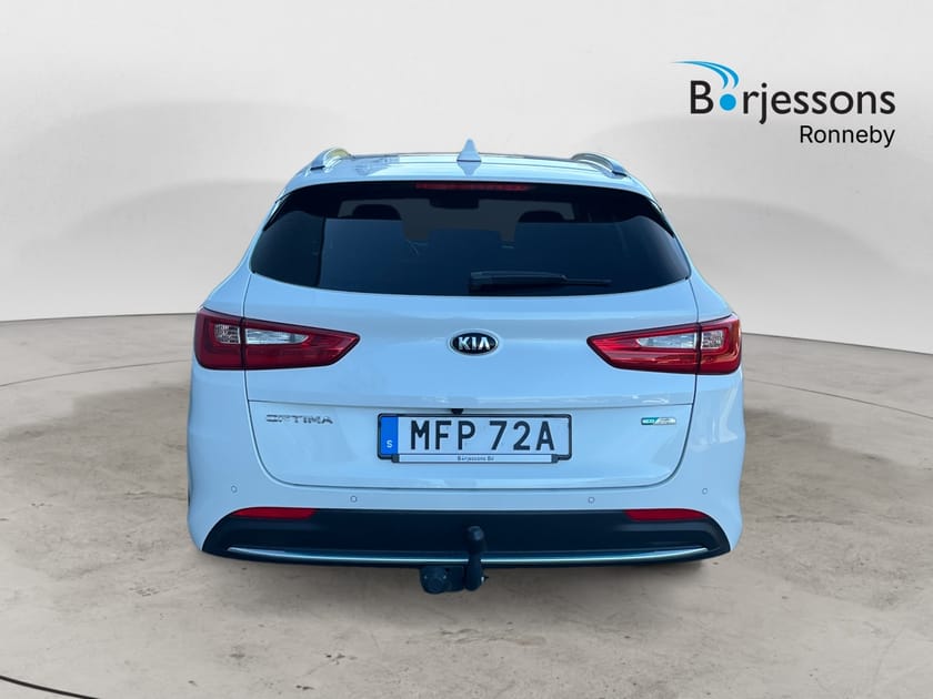 Bild 4 av Kia Optima Sport Wagon Plug-in Hybrid Aut, 205hk, Drag, Skinn