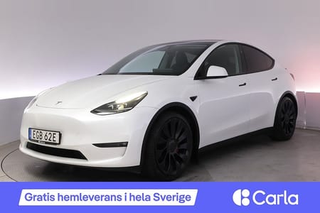 Tesla Model Y Performance Autopilot Panorama Drag