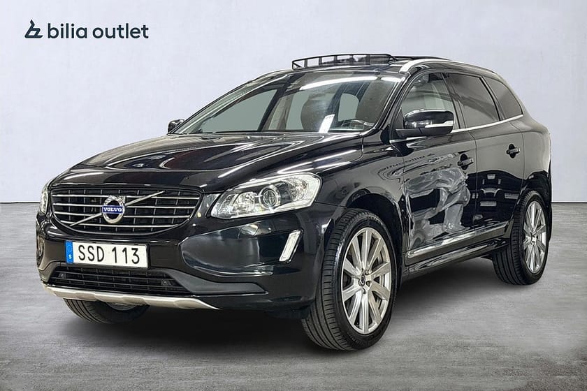 Bild 1 av Volvo XC60 D4 Summum BE PRO 181hk Panorama Navi Drag P-värm Läder